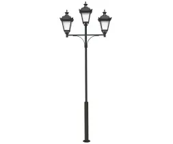 Стальной фонарный столб Ретро 3 мод.17 4,39 м