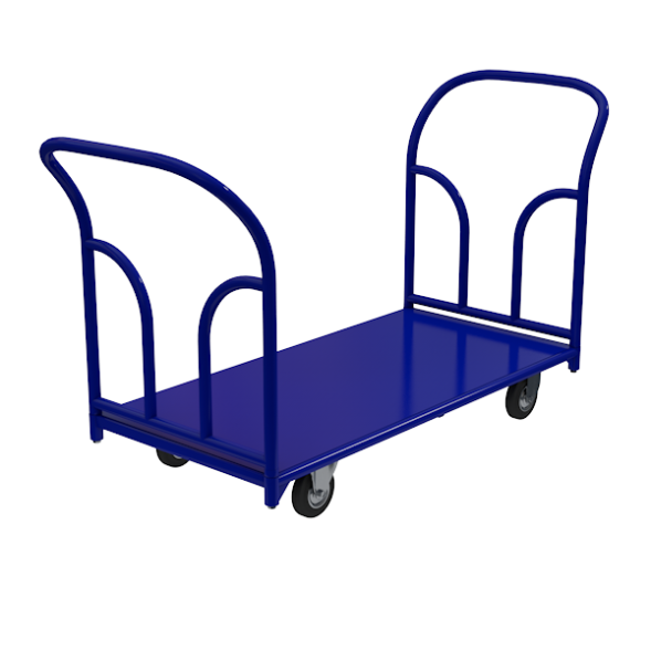 Поворотная платформенная тележка ТПД-4 1200x600x700 [16470]