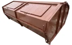 Контейнер/пухто для мусора 6 м³ Коричневый