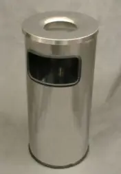 Урна-пепельница Н-380, пол/шлифов, 380х830 мм, 50 л