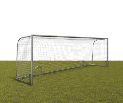 Футбольные ворота «Профи №4» мобильные с колесами 7,32х1,5х2,44 м