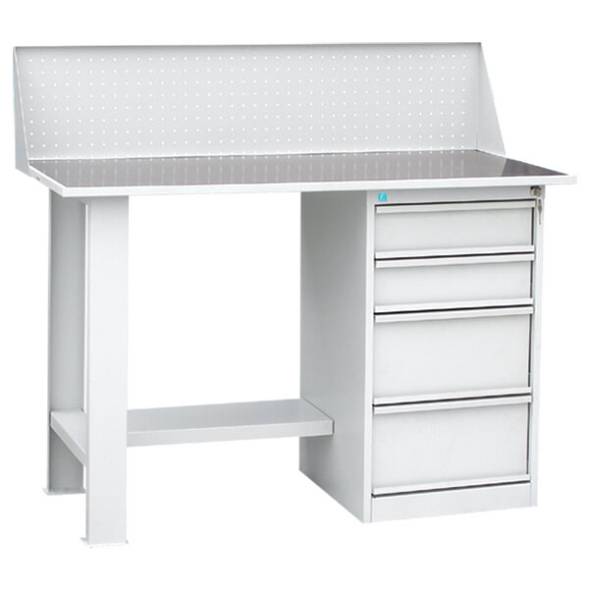 Верстак сварной однотумбовый [17372]