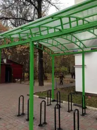 Велопарковка с навесом Velo-12