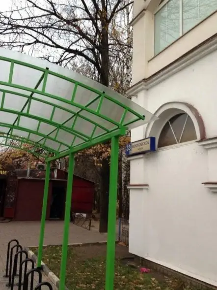 Велопарковка с навесом Velo-12