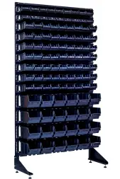 Стеллаж с пластиковыми ящиками 1801-1/9/3 CH