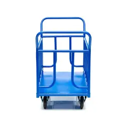 Тележка платформенная Стелла-техник КПО-500Т-200-И, с бортами, 800х1200мм