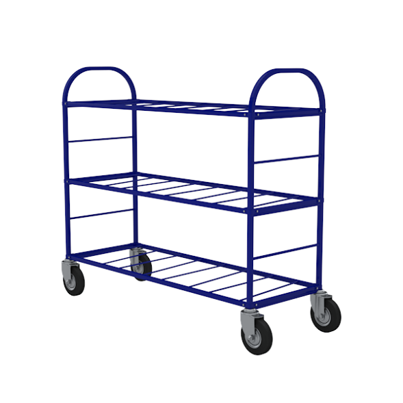 Стеллаж-тележка для 12 баллонов с водой ТСВД-12 [15472]