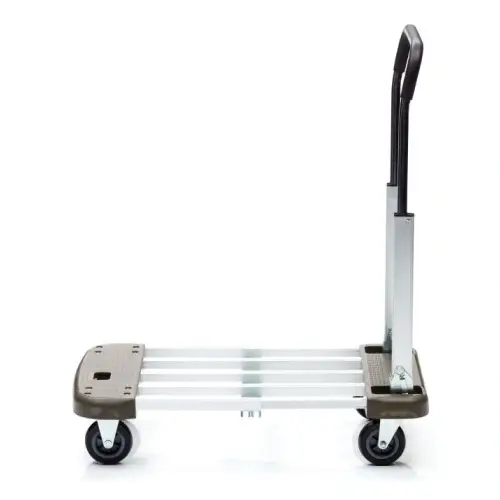 Складная платформенная тележка трансформер Стелла-техник КТ-2140 Alu платформенная, алюминий, металл