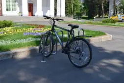 Велопарковка «Комби-77» из нержавеющей стали