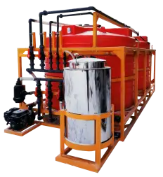 Мобильный растворный узел 3" 12000 л (2х6000 л)