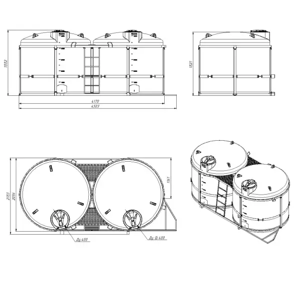 Кассета 10м3 TRN СБ для КАС/ЖКУ