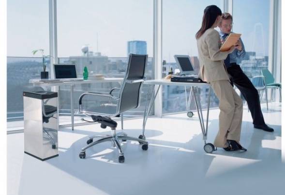 Мусорный контейнер 60 литров, Hailo Big-Box Swing 60 (6460-112)