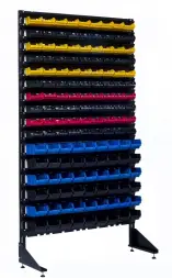 Стеллаж с пластиковыми ящиками 1801-10/6/0 CH-Kombo