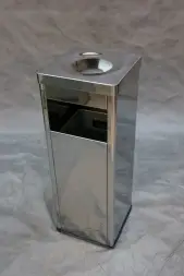 Урна-пепельница Ладья, 300х300х830 мм, с емкостью, 38 л