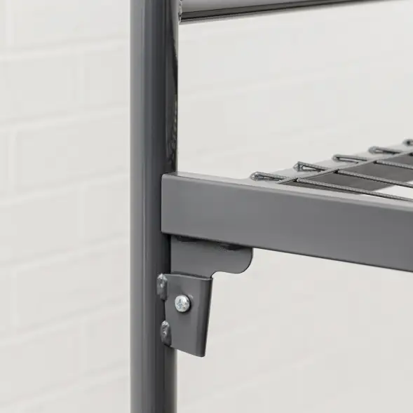 Кровать металлическая СТРОИТЕЛЬ «КМС-1» одноярусная