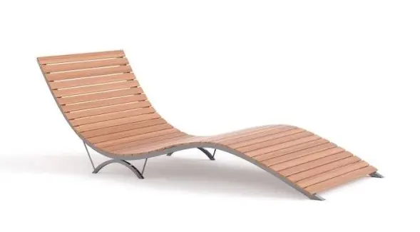 Парковый лежак 3