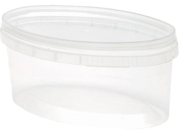Контейнер 500мл. овальный