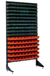 Стеллаж с пластиковыми ящиками 1801-10/6/0 O-Z