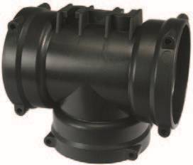 Тройник G3 T9F пластик Италия