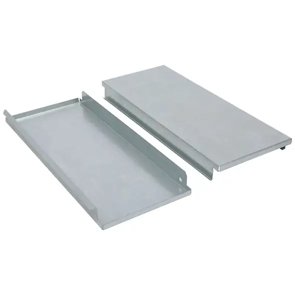 Полка яруса оцинкованная для стеллажей ПРАКТИК SB 51x15, 503x156x30 мм [S24699301258]