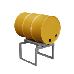 Подставка для бочки с поворотным блоком [12280]