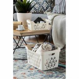 Корзинка универсальная Deluxe, 270x190x120 мм, 4,6 л, светло-бежевый