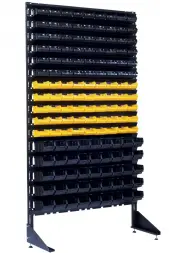 Стеллаж с пластиковыми ящиками 1801-11/5/0 CH-G