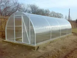 Теплица Дачник-3 (6м/1дв./2ф.)