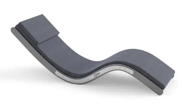 Парковый лежак 6