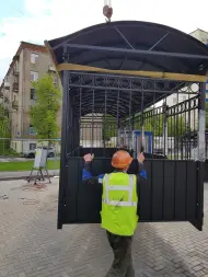 Контейнерная площадка для ТБО «МАФ - 10»