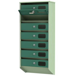 Ящик почтовый на 7 квартир серия Базис Элит [11782]