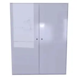 Шкаф для хранения бронежилетов с полкой 1800x1400x500 мм Светло-серый