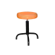 Табурет оранжевый Т04-1 черный каркас [10983]