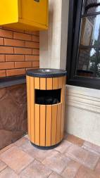 Урна уличная с пепельницей Бавария