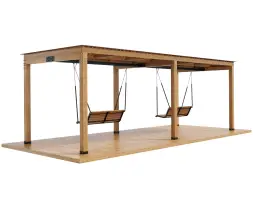 Навес с качелями «Орион» 6,0 м