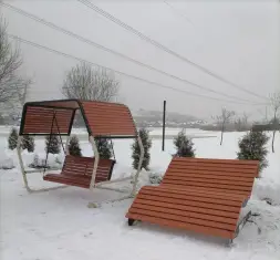 Парковый лежак «Ньютон»