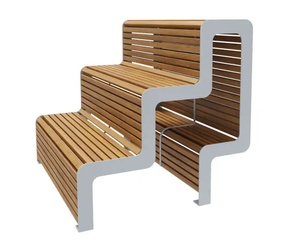 Трибуна - скамейка «Валенсия» 2-х ярусная