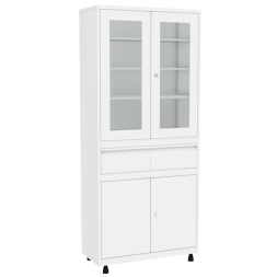 Шкаф металлический для кабинета врача ШКВ-03 [12485]