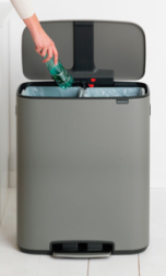 Мусорный бак Bo с педалью 2 x 30 л