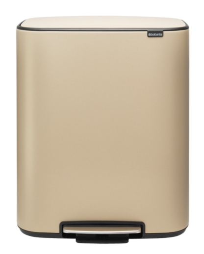 Мусорный бак Bo с педалью 2 x 30 л