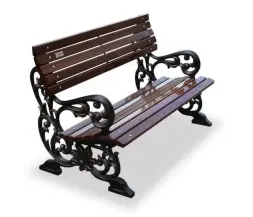 Скамейка чугунная «Жасмин» 1,5 м