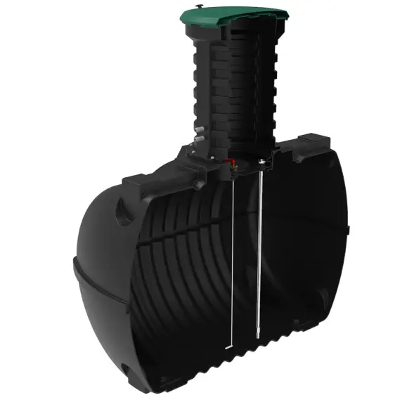 Емкость топливная подземная Rostok G 5600 л с горловиной 600 мм