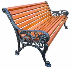 Скамейка парковая чугунная Карамболь