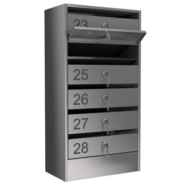 Почтовый ящик 6-секционный серия Эталон Премиум [11988]