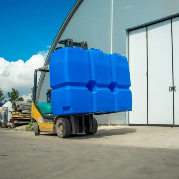 Емкость SK 2000л под плотность до 1.2 г/см3 синяя