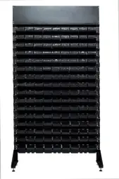 Стеллаж с пластиковыми ящиками 1801-16/0/0п СH