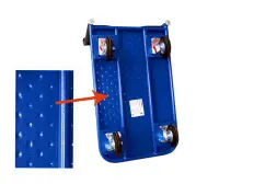 Тележка платформенная Стелла-техник КП-150-160-К, 500х800мм