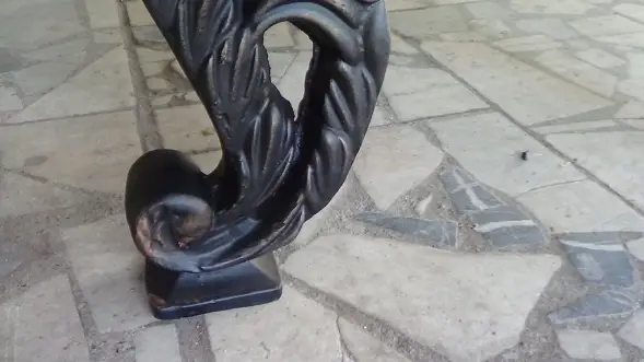 Скамейка чугунная «Нескучный Сад» 3,0 м (3 опоры)