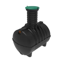 Емкость подземная Rostok G 5600 с горловиной 1000 мм с входом 110