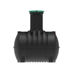 Емкость подземная Rostok G 5600 с горловиной 1000 мм с входом 110